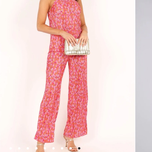 Lulu Plisse Pant Hot Pink - Petal and Pup - Picture 7 of 16